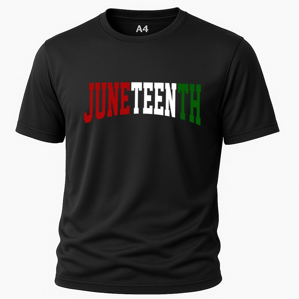 Juneteenth African American Cooling Performance Crew T-Shirt