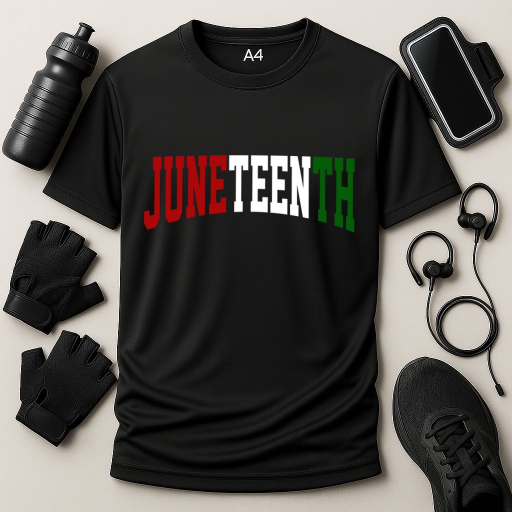 Juneteenth African American Cooling Performance Crew T-Shirt