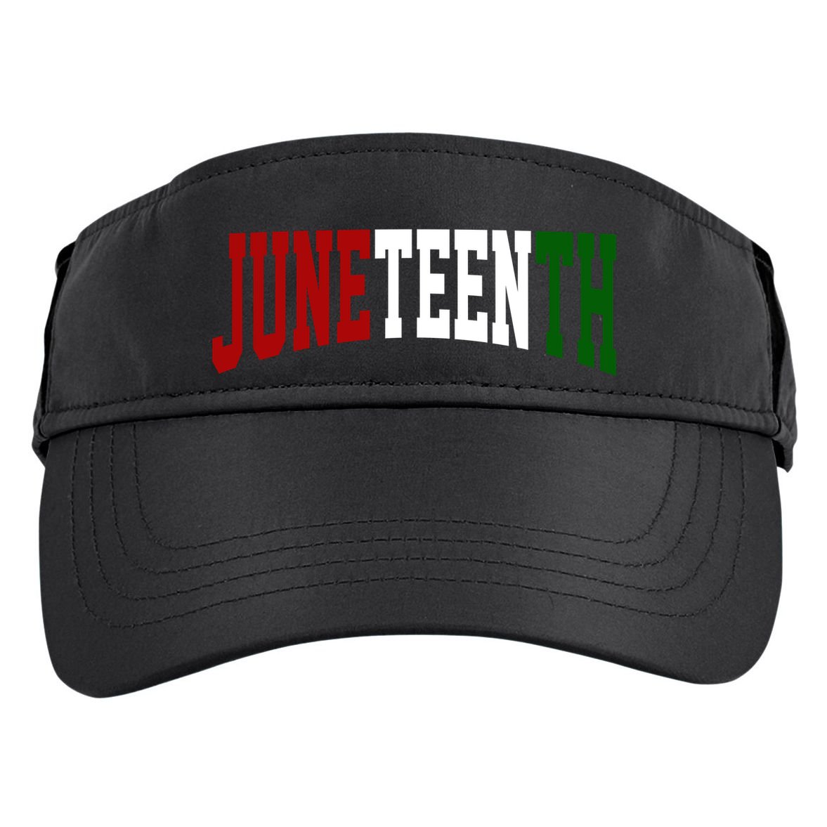 Juneteenth African American Adult Drive Performance Visor
