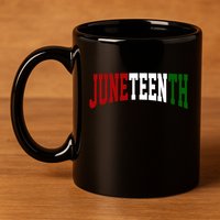Juneteenth African American 11oz C Handle Ceramic Mug