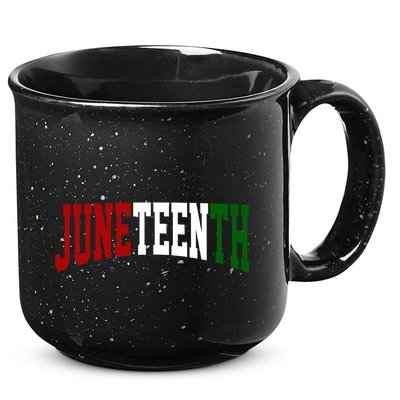 Juneteenth African American 15oz Campfire Ceramic Mug