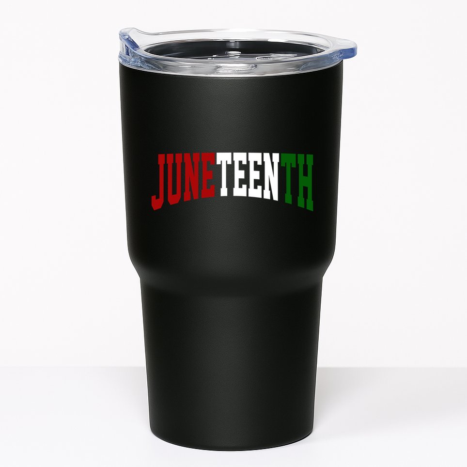 Juneteenth African American Tumbler