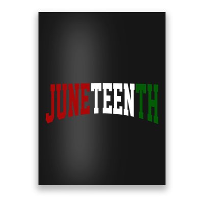 Juneteenth African American Poster