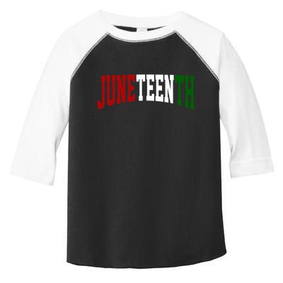 Juneteenth African American Toddler Fine Jersey T-Shirt