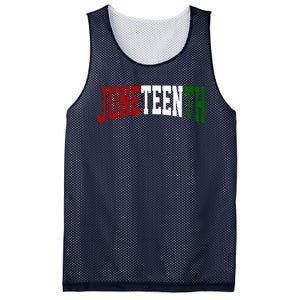 Juneteenth African American Mesh Reversible Basketball Jersey Tank