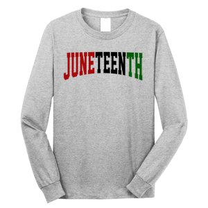 Juneteenth African American Long Sleeve Shirt