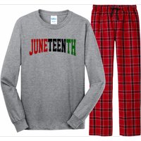 Juneteenth African American Long Sleeve Pajama Set