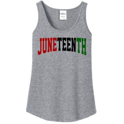 Juneteenth African American Ladies Essential Tank