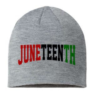 Juneteenth African American Sustainable Beanie