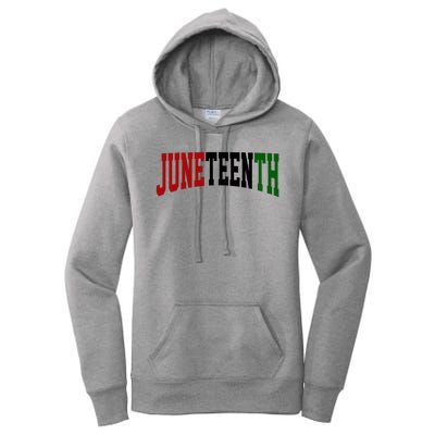 Juneteenth African American Women's Pullover Hoodie