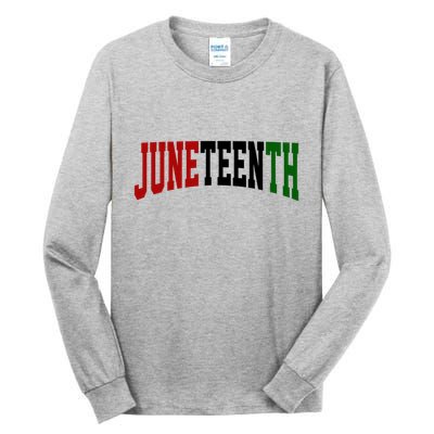 Juneteenth African American Tall Long Sleeve T-Shirt