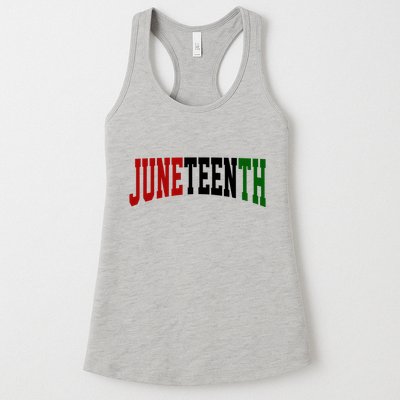Juneteenth African American Womens Tank Top