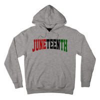 Juneteenth African American Tall Hoodie