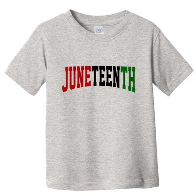 Juneteenth African American Toddler T-Shirt