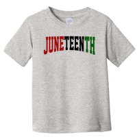 Juneteenth African American Toddler T-Shirt