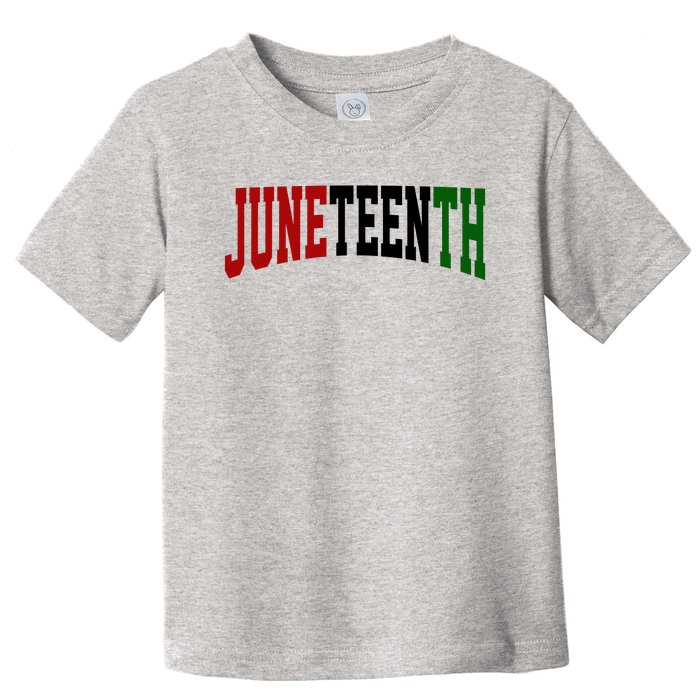 Juneteenth African American Toddler T-Shirt