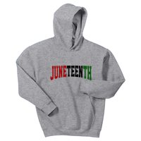 Juneteenth African American Kids Hoodie