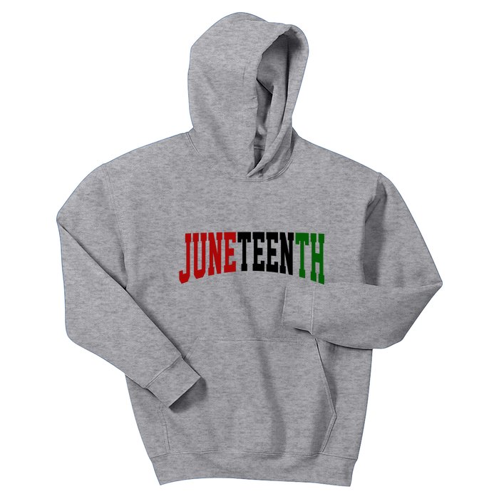 Juneteenth African American Kids Hoodie