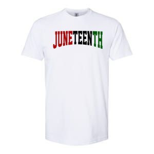 Juneteenth African American Softstyle CVC T-Shirt