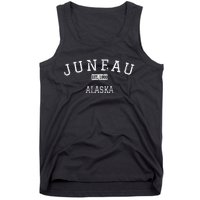 Juneau Alaska Ak Vintage Tank Top