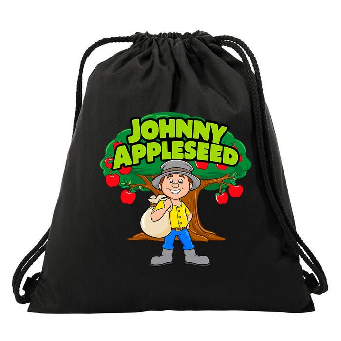 Johnny Appleseed Apple Day Sept 26 Celebrate Legends Drawstring Bag