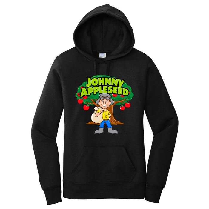 Johnny Appleseed Apple Day Sept 26 Celebrate Legends Women's Pullover Hoodie