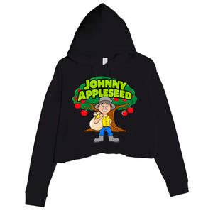 Johnny Appleseed Apple Day Sept 26 Celebrate Legends Crop Fleece Hoodie