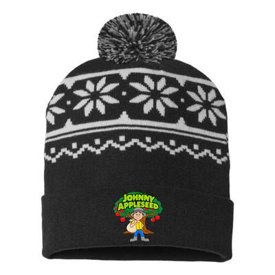 Johnny Appleseed Apple Day Sept 26 Celebrate Legends USA-Made Snowflake Beanie