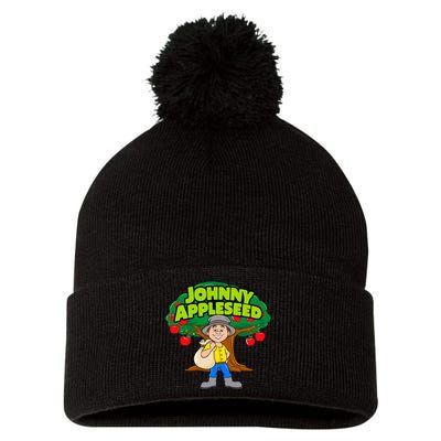 Johnny Appleseed Apple Day Sept 26 Celebrate Legends Pom Pom 12in Knit Beanie