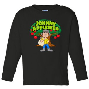 Johnny Appleseed Apple Day Sept 26 Celebrate Legends Toddler Long Sleeve Shirt