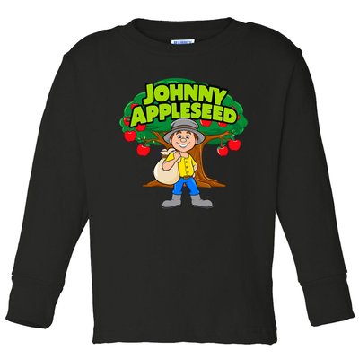 Johnny Appleseed Apple Day Sept 26 Celebrate Legends Toddler Long Sleeve Shirt