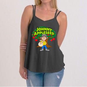 Johnny Appleseed Apple Day Sept 26 Celebrate Legends Women's Strappy Tank