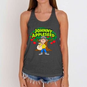 Johnny Appleseed Apple Day Sept 26 Celebrate Legends Women's Knotted Racerback Tank