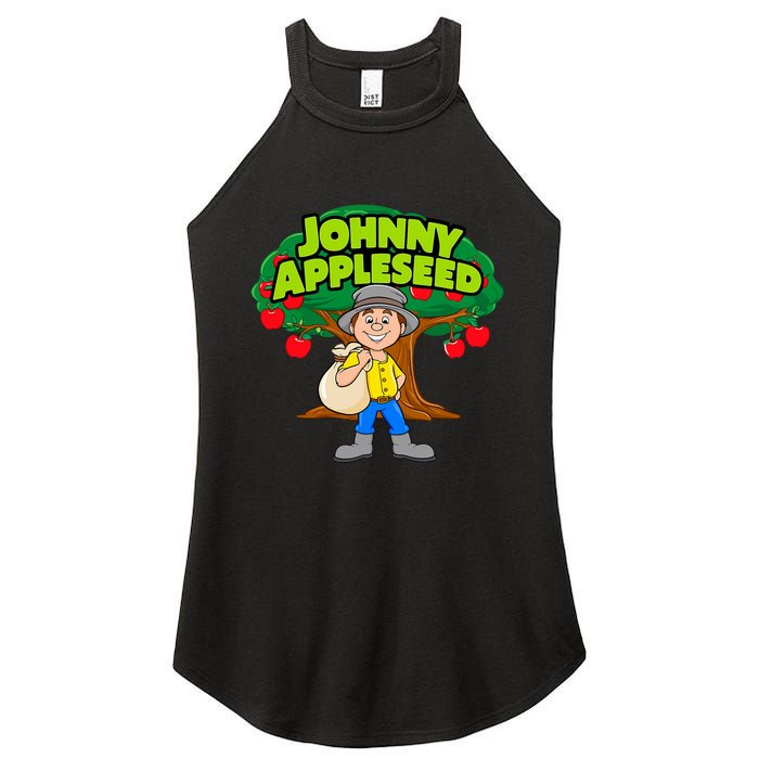 Johnny Appleseed Apple Day Sept 26 Celebrate Legends Women's Perfect Tri Rocker Tank