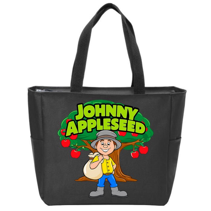 Johnny Appleseed Apple Day Sept 26 Celebrate Legends Zip Tote Bag