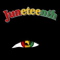 Juneteenth African American Woman Eye Zip Tote Bag