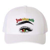 Juneteenth African American Woman Eye Yupoong Adult 5-Panel Trucker Hat