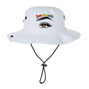 Juneteenth African American Woman Eye Legacy Cool Fit Booney Bucket Hat