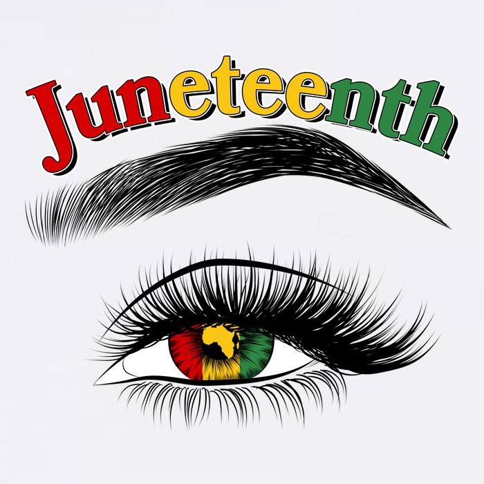 Juneteenth African American Woman Eye Hat