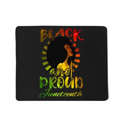 Juneteenth African American Black History June 19 Mousepad