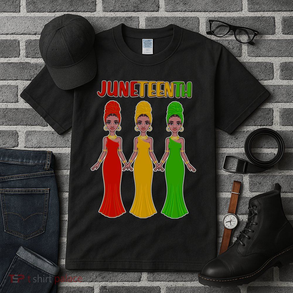Juneteen African American Black Women Tall T-Shirt