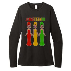 Juneteen African American Black Women Womens CVC Long Sleeve Shirt