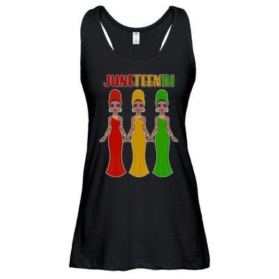 Juneteen African American Black Women Ladies Essential Flowy Tank