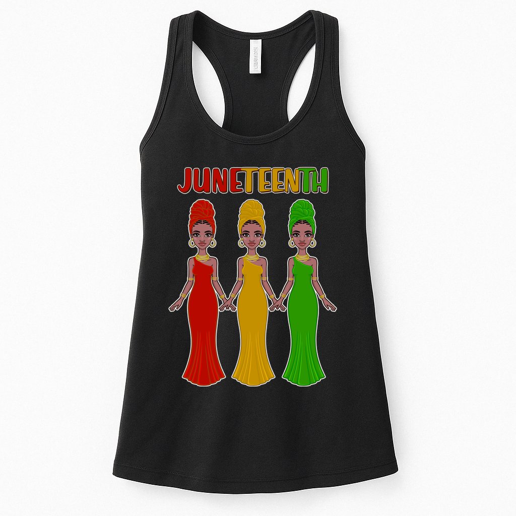 Juneteen African American Black Women Womens Tank Top