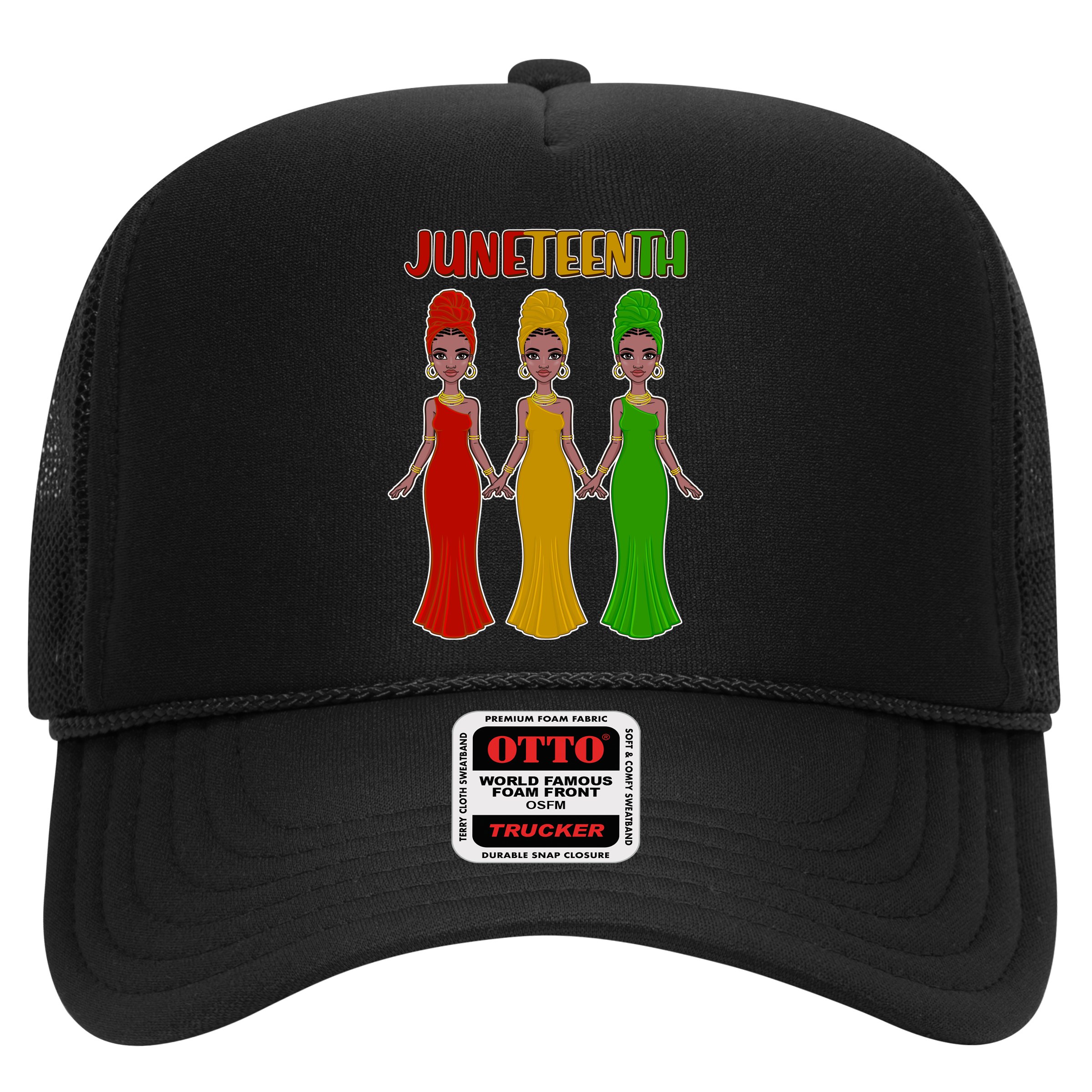 Juneteen African American Black Women Hat