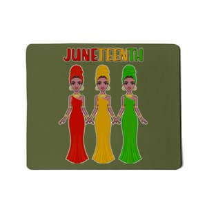 Juneteen African American Black Women Mousepad