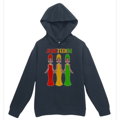 Juneteen African American Black Women Urban Pullover Hoodie