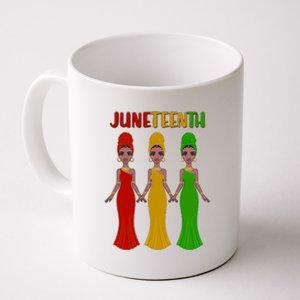 Juneteen African American Black Women Coffee Mug