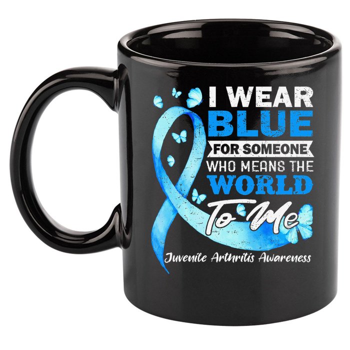 Juvenile Arthritis Awareness 11oz C Handle Ceramic Mug