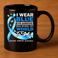 Juvenile Arthritis Awareness 11oz C Handle Ceramic Mug